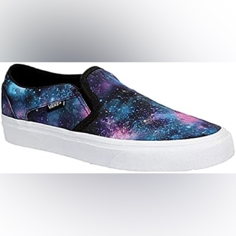 Vans Asher Slip On Sneaker - Galaxy NWT Size 6